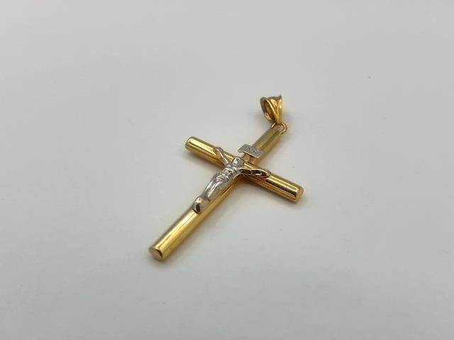 BRELOQUE CROIX EN OR 10KT