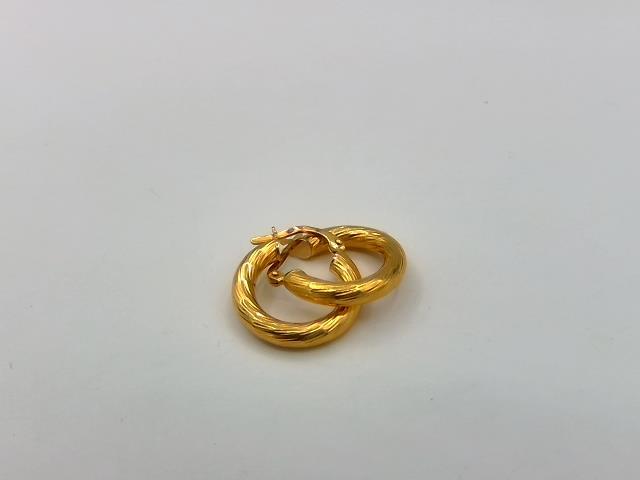BOUCLES D OREILLES EN OR 18KT