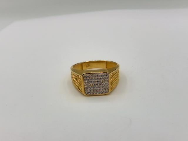 BAGUE EN OR 10KT NEW