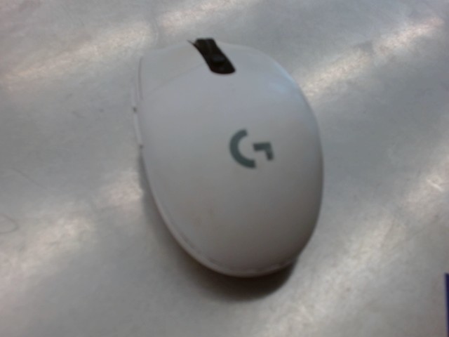 Souris gaming logitech blanche av usb