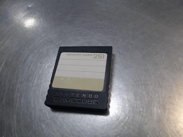 Memory card gamecube(251block)