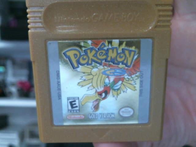 Pokemon gold version game boy