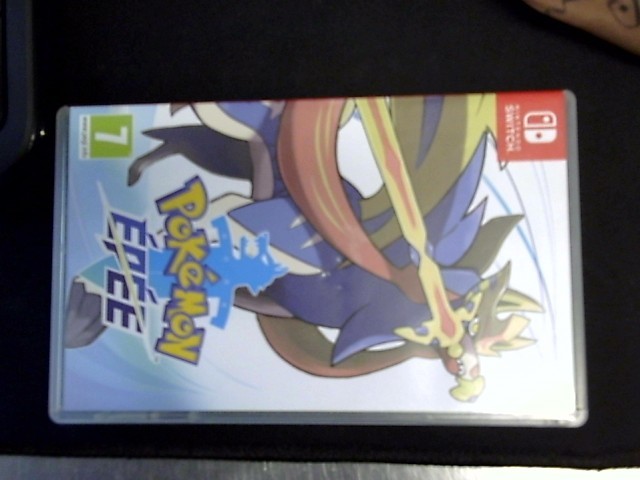 Jeu pokemon epee on case