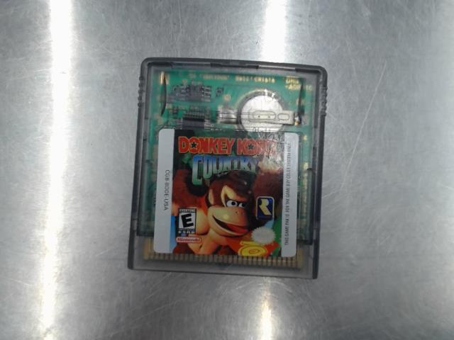 Jeu gameboy color donkey kong country