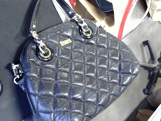Sac a main kate spade noir quitled leath