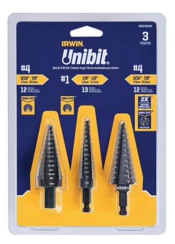 Unibit modele 4 pack de  3