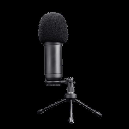 Micro noir avec pied usb