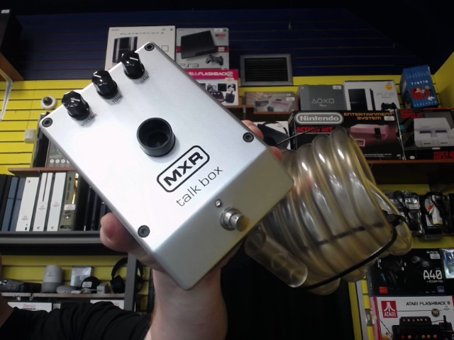 Pedale de guitare talk box +accessoires