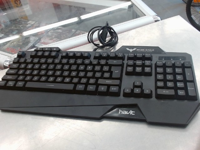 Multifunction backlit keyboard