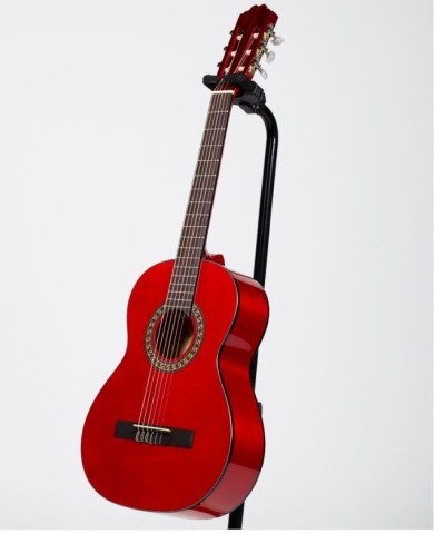 Guitar classique rouge