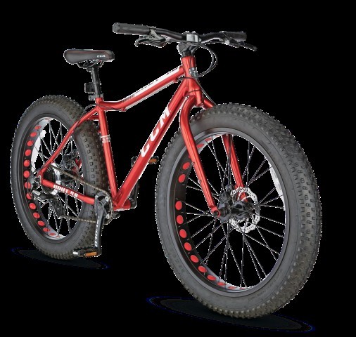 Velo de montagne ccm rouge