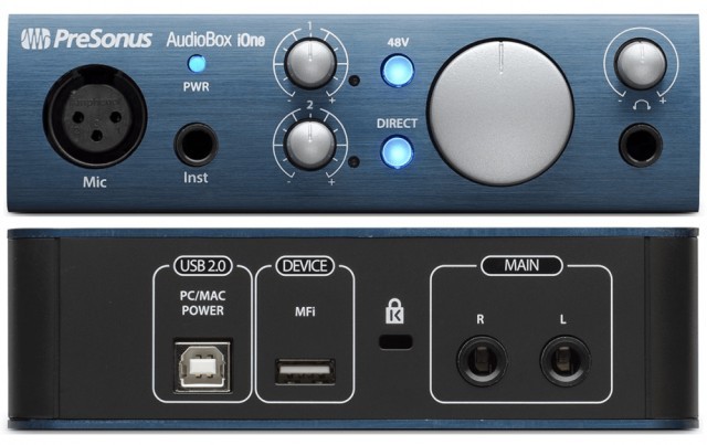 Interface audio ione