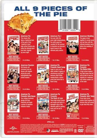 Collection de film american pie