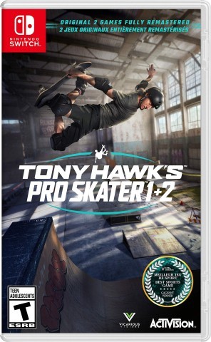 Tony hawk's pro skater 1+2 switch game