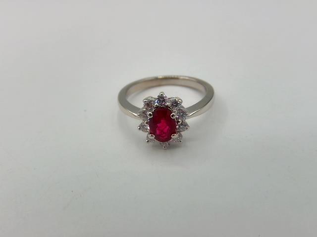 BAGUE EN OR 14KT AVEC DIAMANTS