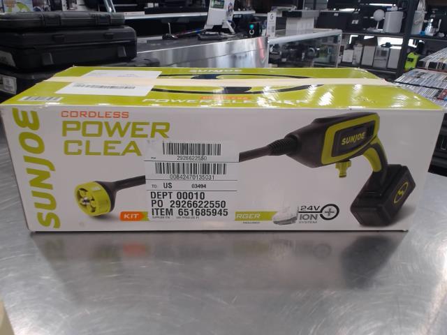 Cordless power clean