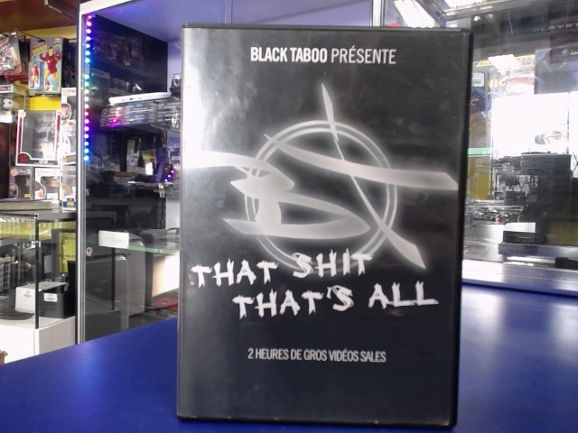 Black taboo that shit that's all