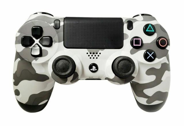 Manette ps4 militaire blanc