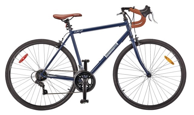 Velo manuel bleu