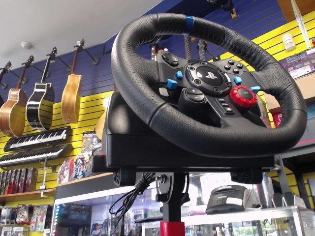 Volant de course avec base et pedale