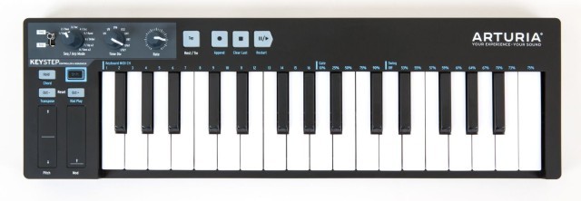 Mini piano keystep arturia
