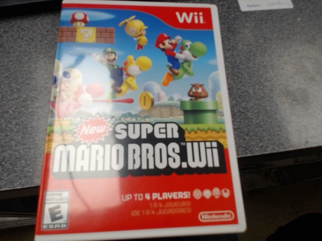 Super mario bros wii