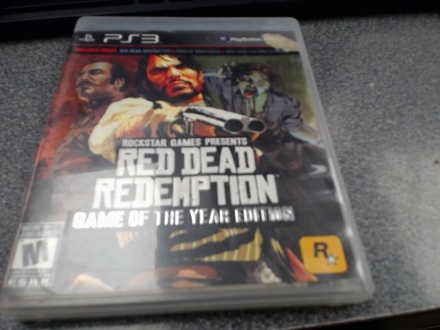 Red dead redemption game of the year edi