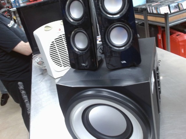 Amplificateur multimedia 2x haut parleur