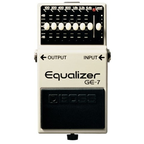 Boss equalizer ge-7 pedal a guit