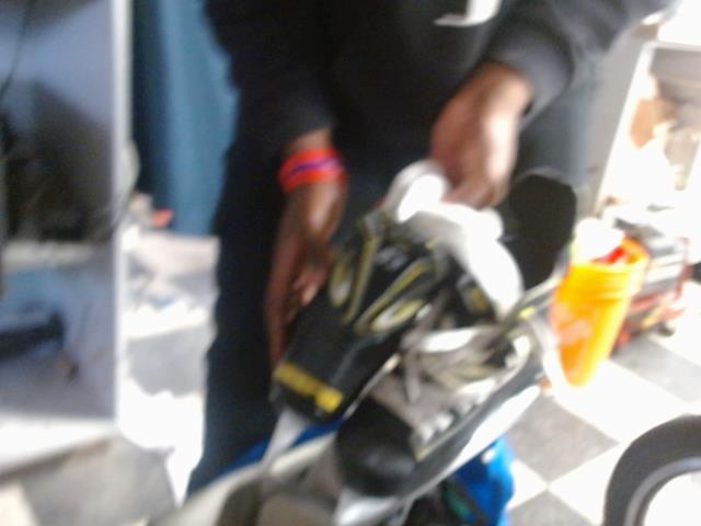 Paire de patins de glace taille 7