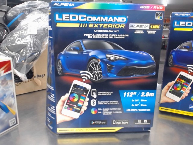 Led command exterior underglow
