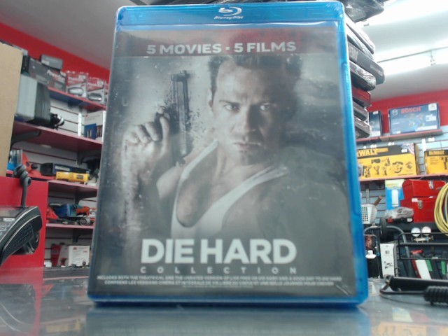 5 films die hard collection neuf