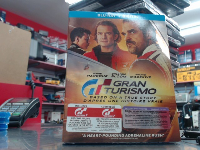 Gran turismo based on a true story neuf