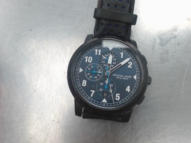 Montre chronographe mk blue dial
