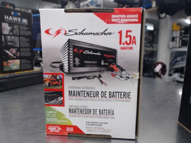 Battery maintainer 1.5ah schumacher