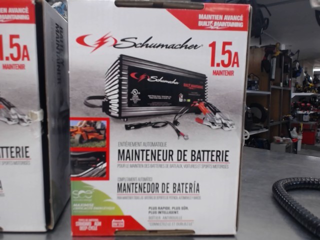 Battery maintainer schumacher 1.5ah