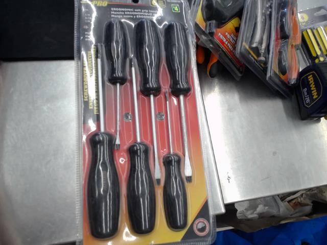 Set de 6 tournevis du dollo