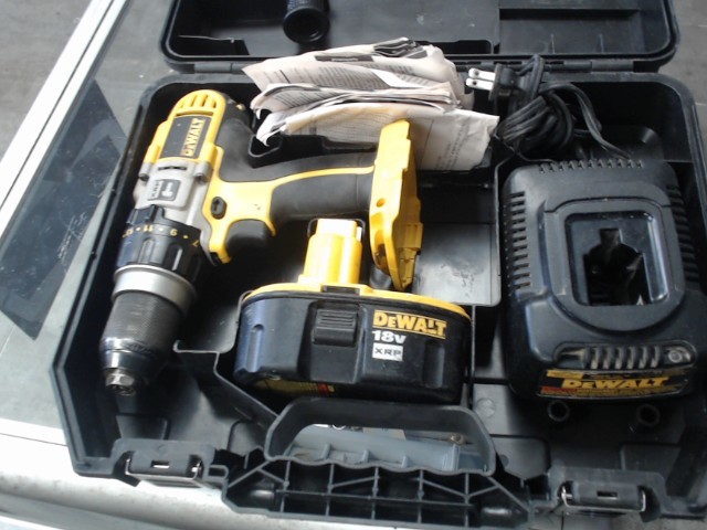 Drill + battery + chargeur