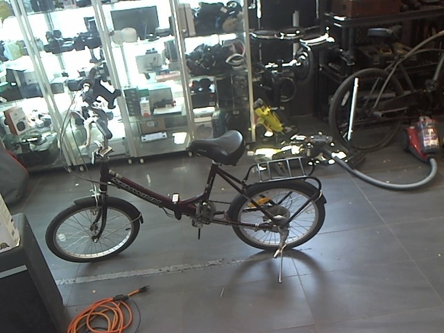 Aluminium folding bicycle