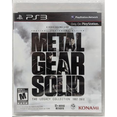 Metal gear solid the legacy edition ps3