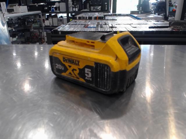 Batterie dewalt xr 20v max 5ah