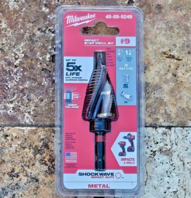 Impact step drill bit