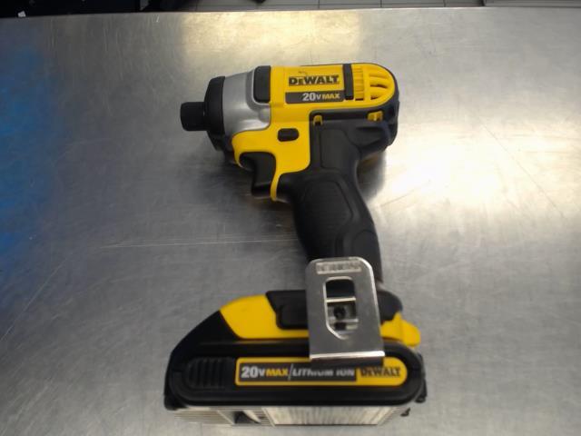 Impact dewalt avec batterie