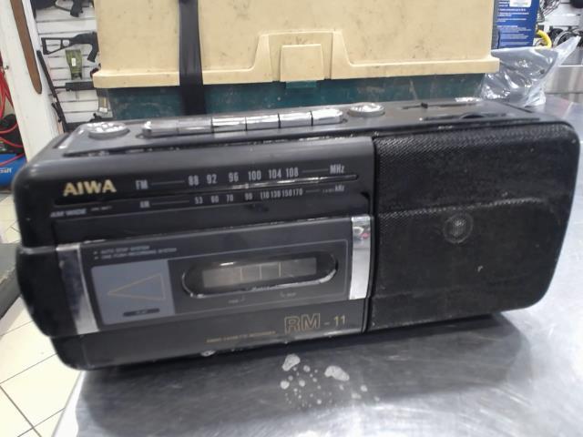 Radio am/fm et cassette