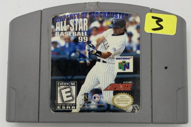 All star baseball 99 n64 loose