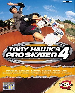Tony hawk's pro skater 4