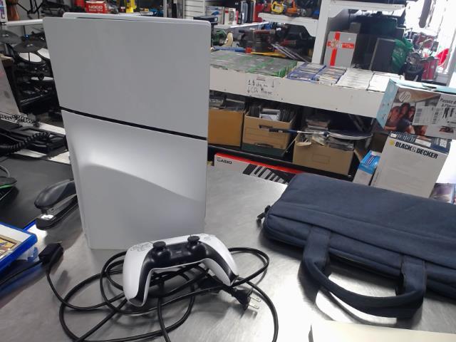 Console playstation 5 blanche +filages