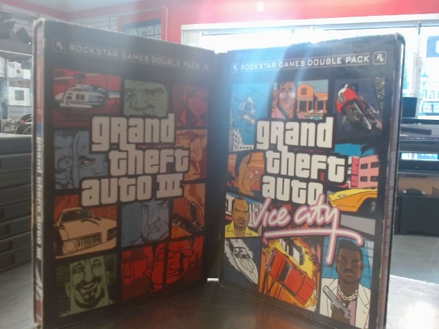 Grand theft auto dbl pack 3 + vice city