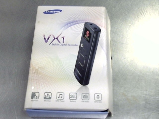 Stylish digital recorder in box