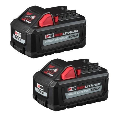 Duo pack batterie neuf m18 xc6.0